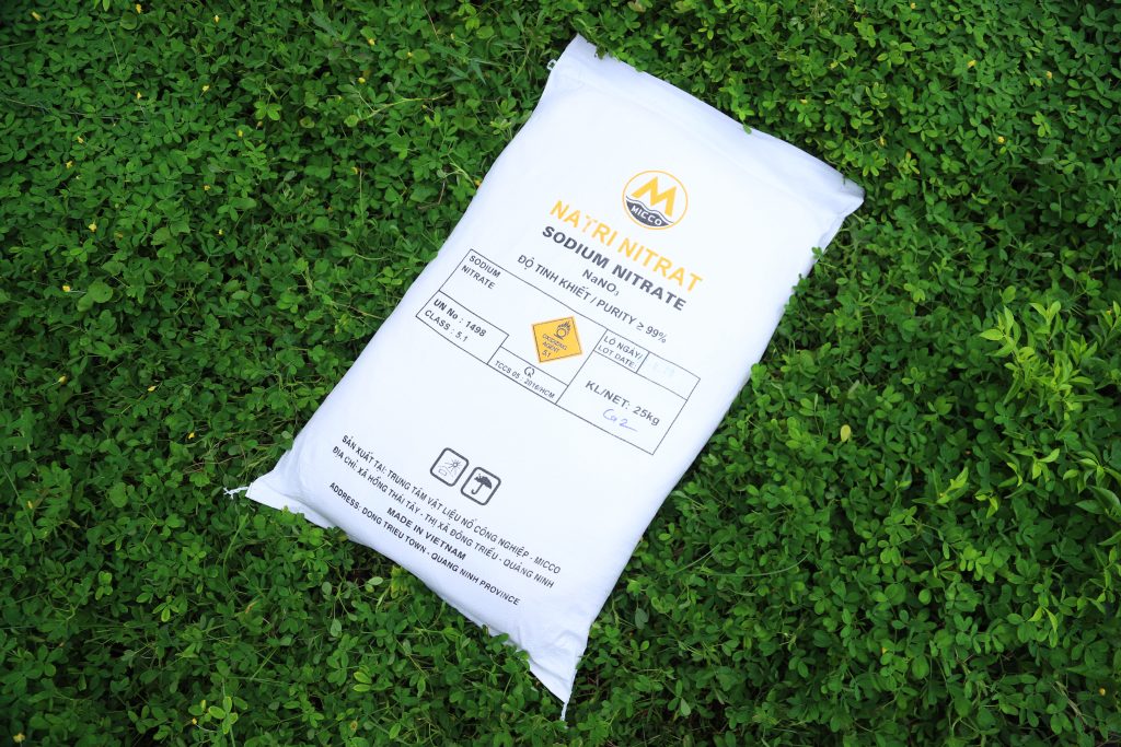 Công trình nghiên cứu sản xuất Natri nitrat Áp dụng từ năm 2017