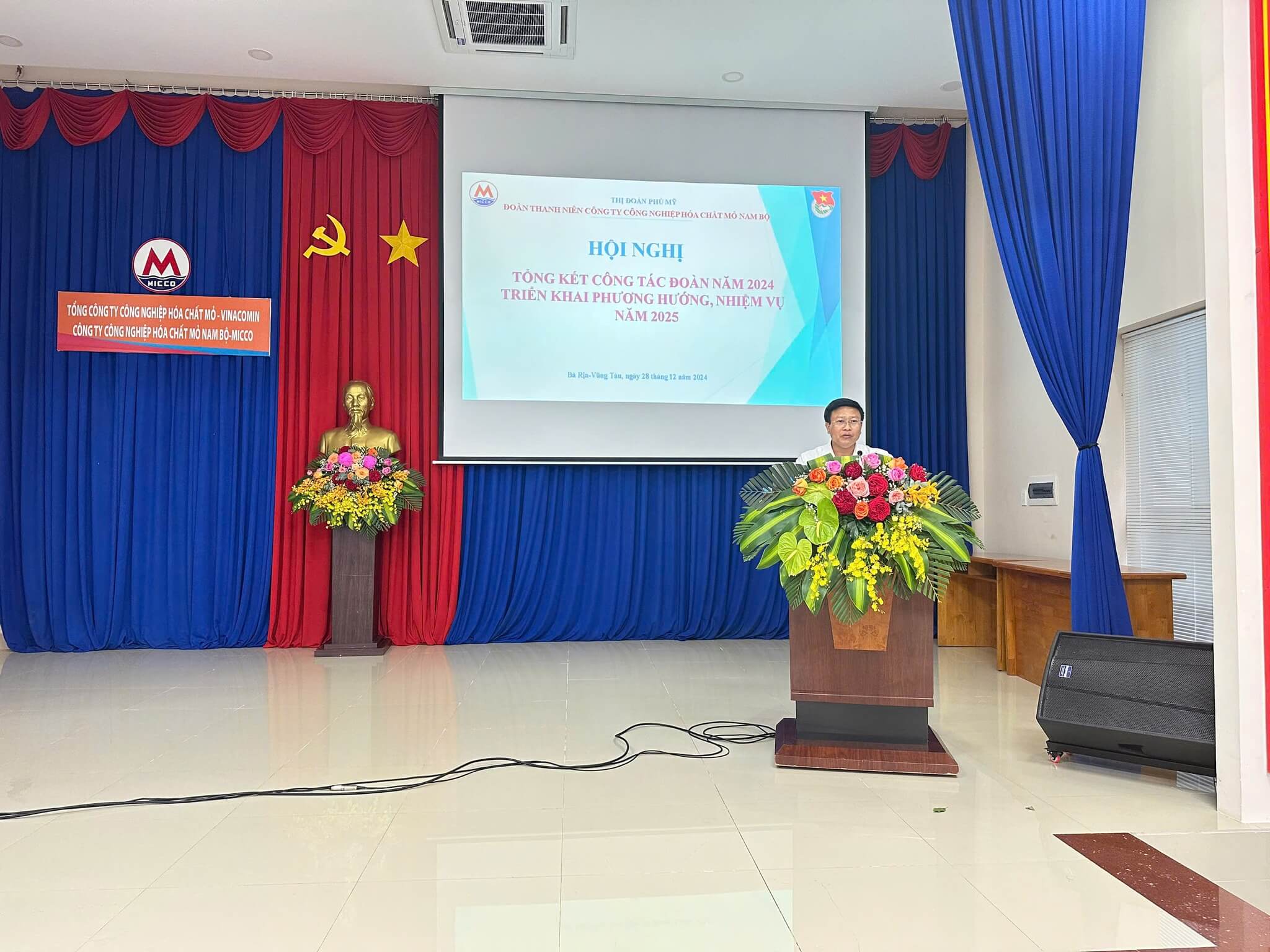 Tổ chức thành công Hội nghị tổng kết công tác Đoàn Thanh niên năm 2024 và triển khai nhiệm vụ năm 2025